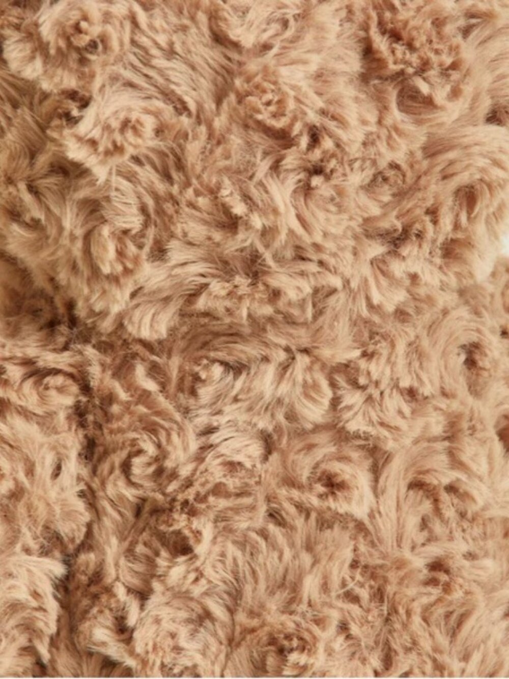 Brown Curly Bear Warmies NWT Weighted Lavender Hot Cold Compress Wellness - Picture 7 of 7